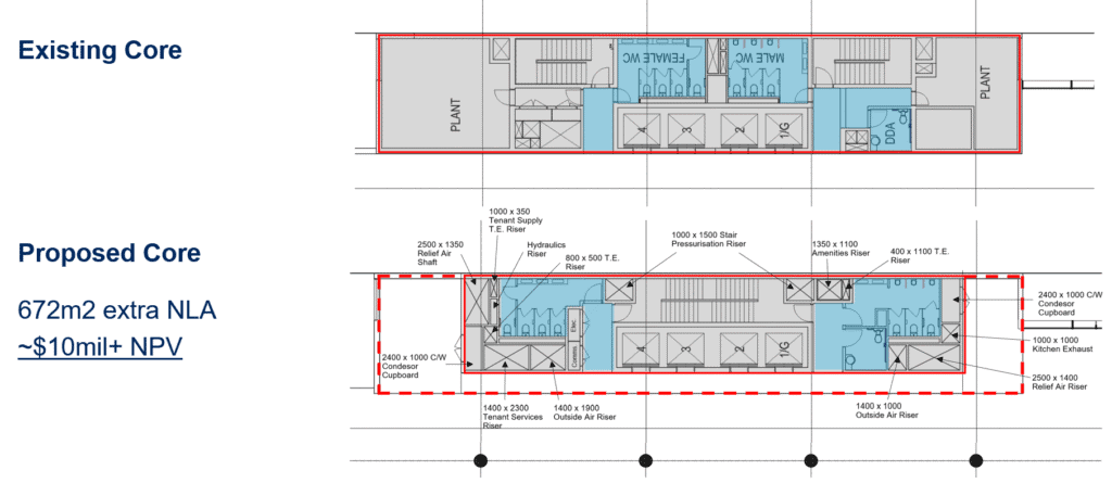 Detailed floor plan for new business enterprise.